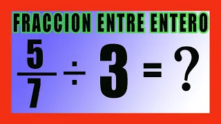 ✅👉 Division of Fractions by Wholes ✅ Divide a whole number by a fraction