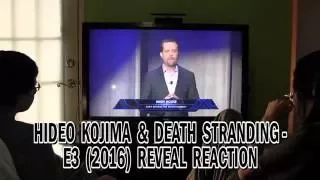 Hideo Kojima & Death Stranding - E3 (2016) Reveal Reaction