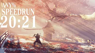 Sekiro Any% Speedrun in 20:21 (Former WR)