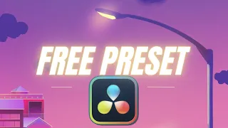 Free DaVinci Resolve 18 Preset