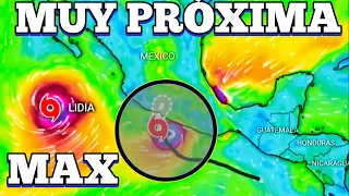 🌀 URGENTE 🌀 Se forma tormenta tropical MAX y a solo 150 km de distancia