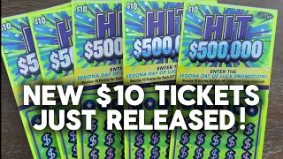 NEW TICKET!!! HIT $500,000 from the Texas Lottery 💵 Texas Scratch 'N Match