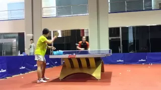 2 Point Forehand with Former Chinese National Team