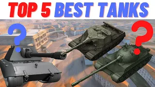 TOP 5 Tanks For DAMAGE!!! WOT Blitz