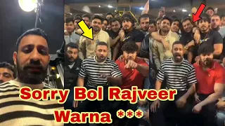 Rajat Brings His Whole Gang 🤯😱 | Rajat Dalal Challenge To Rajveer Fitness 🤬