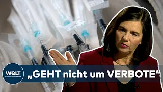 GÖRING-ECKARDT ZUR IMPFPFLICHT: "Klare Regeln führen zur Befriedung" der Gesellschaft | WELT Talk