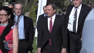 Il ritratto di Mario Draghi, l'uomo che ha salvato l'Euro - Porta a porta 03/02/2021