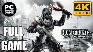 Homefront The Revolution | Full Game Playthrough | 4K 60FPS PC ULTRA SETTINGS | No Commentary