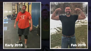 One Man's Journey To Losing Over 100lbs Using CrossFit