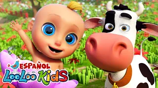 🐄La Vaca Lola + Mariposita  - Cantar y Jugar - Canciones Infantiles LooLoo