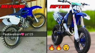 Yamaha YZ 125 Supermoto Build