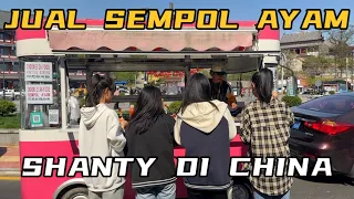 BAHAGIA NYA JUAL SEMPOL AYAM DI CHINA PAKAI FOOD TRUCK,LANGSUNG DI SERBU,DALAM 1 JAM LUDES SEMUA🤩