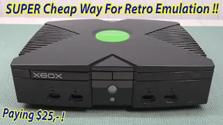 Dirty Cheap Emulation Solution In 2023 ... Xbox Classic Retro Gaming 🙌