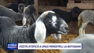 VIZITA ATIPICA A UNUI MINISTRU LA BOTOSANI