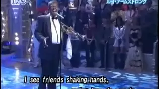 Japanese Louis Armstrong Sings What a Wonderful World