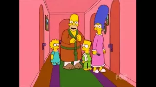 The Simpsons - Maggie locked in bathroom