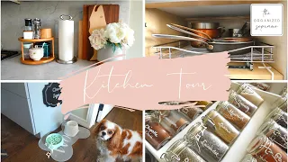 Complete Organized Kitchen Tour & Tips