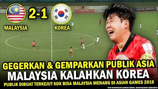 🔵 RASANYA SEPERTI MIMPI ‼️ Malaysia DILUAR DUGAAN Kalahkan KOREA Secara Dramatis di Asian Games 2018