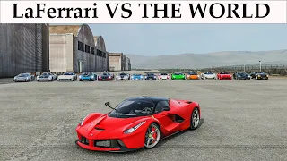 Forza 7 - LaFerrari vs The World: Is it the fastest Ferrari ever?