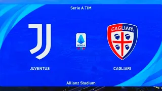 JUVENTUS x CAGLIARI (1080p/60FPS) ALLIANZ STADIUM (CALCIO SERIE A TIM CAMPEONATO ITALIANO) PES 2021