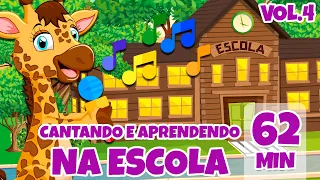 Cantando e Aprendendo na Escola Vol. 4 - Giramille 62 min | Desenho Animado Musical