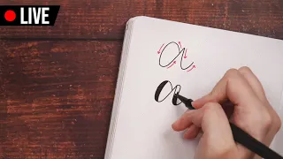 🔴 Fake Calligraphy 101 💜 Hand lettering class