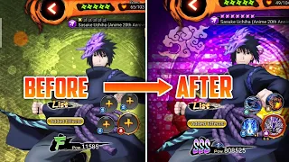 NxB NV: How To Build Sasuke Uchiha (Anime 20th Anniversary) To SSS For Get A Stronger Shinobi.