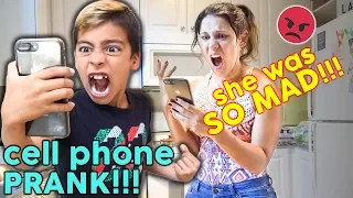 KID MAKES HIS MOM JEALOUS WITH IPHONE PRANK! (SO FUNNY) | The Royalty Family