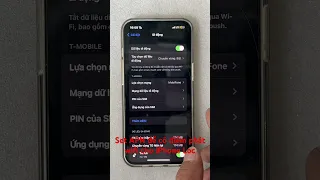 Set APN để có điểm phát Wifi cho iPhone Lock