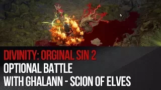 Divinity: Original Sin 2 - Optional battle with Ghalann - Scion of Elves