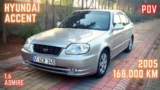 Aşk Ledli Accent | Hyundai Accent 2005 | 1.6 Admire | Test Sürüşü + Muhabbet | LPG