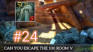 Can You Escape The 100 Room 5 Level 24 Walkthrough (Android gameplay)