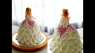 КАК СДЕЛАТЬ ТОРТ БАРБИ от SWEET BEAUTY СЛАДКАЯ КРАСОТА, Barbie doll cake decoration