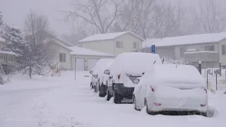 11-26-19 Denver Area, CO - Colorado Front Range Wakes Up Buried In Snow