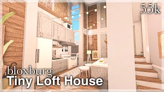 Bloxburg - Tiny Loft House Speedbuild