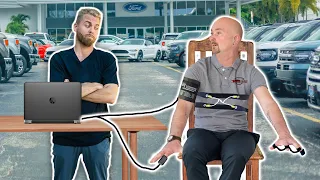 Making Used Car Salesman Take a Lie Detector Test Before I Buy a Car