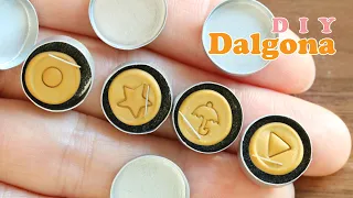 [DIY] Dalgona Candy | Miniature | Squid Game