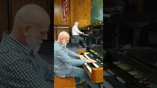 To God Be the Glory piano and organ duet