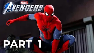 Marvel's Avengers Spiderman With Great Power DLC Gameplay Part 1 PS5 - Spiderman INTRO