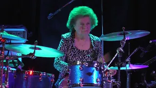 88 Year old drummer, Ginger Miller covers Hendrix's Purple Haze WSG Mike Campese