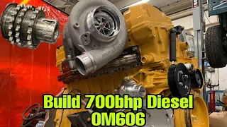 BUILD A 700bhp Capable OM606 Diesel engine, Avoid Crank KEY ISSUES