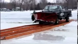 Crossing an Ice bridge!