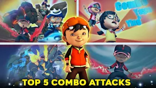 Top 5 Combo Attacks in Boboiboy 🔥 | Explained in Hindi
