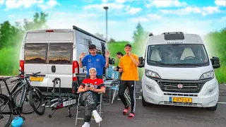 AANGEKOMEN OP DE 1E CAMPERPLEK! #3264