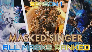 All Masked Singer SEASON 1 Contestants Ranked