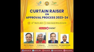 Curtain Raiser event of Approval Process 2023-24