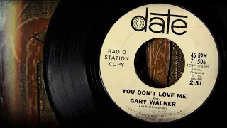 Gary Walker - You Don't Love Me  ...1966