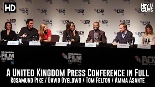 A United Kingdom Press Conference in Full - Rosamund Pike / David Oyelowo / Amma Asante