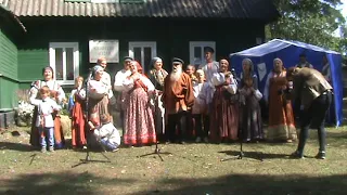 Вистино. Праздник ижорской культуры. 14.07.2019. Свояси. Свадебная песня.