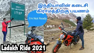 Ep - 04 || அட்வென்ச்சர் பைக் பயணம் | Ladakh Ride 2021 || India's Last Village Chitkul |